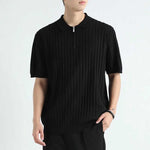 Men's Ice Silk Quick-Dry Polo Shirt – Slim Fit, 5 Colors, M–XXXL