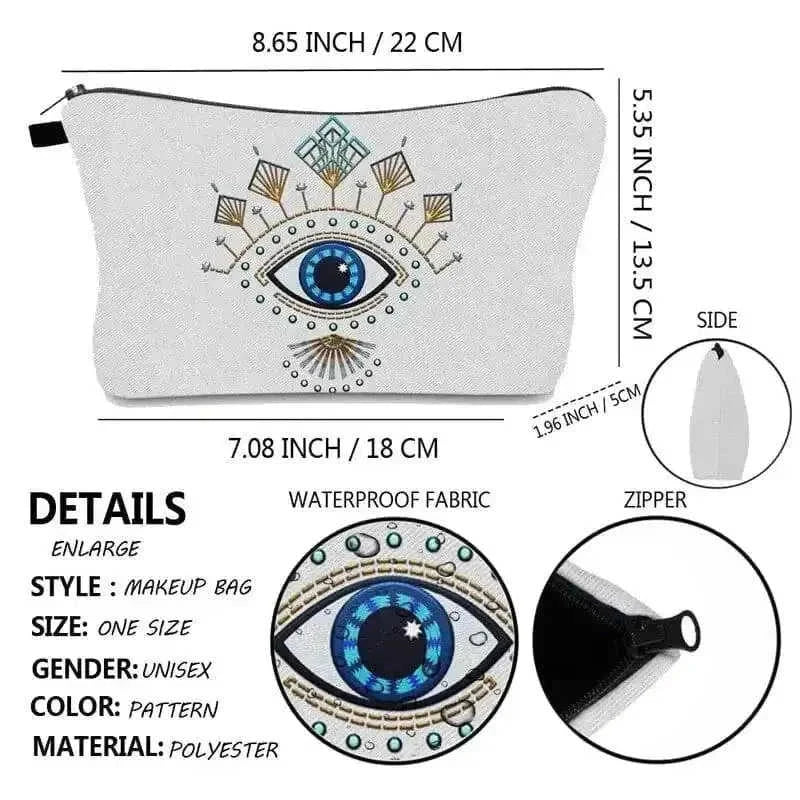 waterproof cosmetic bag | travel makeup organizer | leak-proof toiletry bag | energy saving
