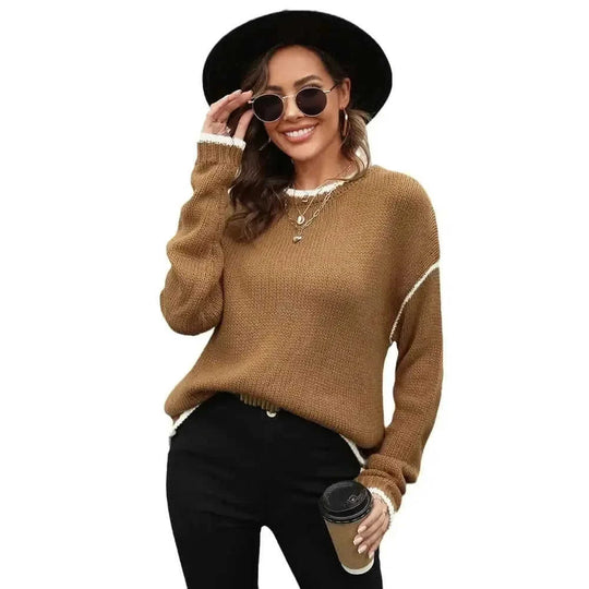 merino wool blend knitwear | oversized fit pullover | breathable winter sweater | energy saving