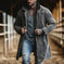 waterproof polyester fabric | mid-length winter coat | lightweight warm jacket | ultrasonic cleaning
