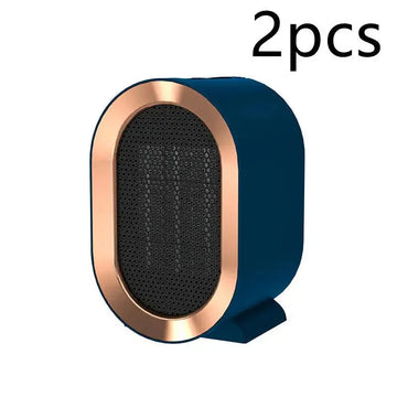 ptc ceramic heating technology | compact desktop heater | portable electric warmer | energy saving