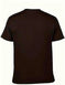 Men Street Style T-shirt, Short-sleeved T-shirt, Summer Outdoor Sports Car Print T-shirt Black - side view showing details