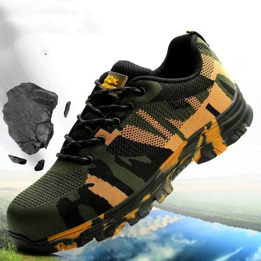 Breathable Labor Protection Shoes For Men In Autumn And Winter