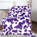 Cows Pattern Printed Flannel Digital Blanket Meifu Market