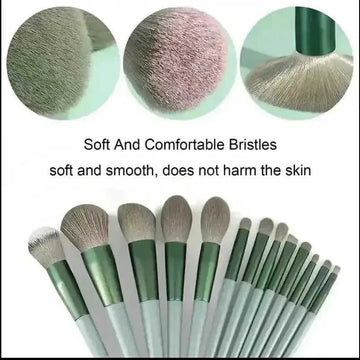 13pcs Professional Makeup Brush Set - Concealer Blush Powder Brushes