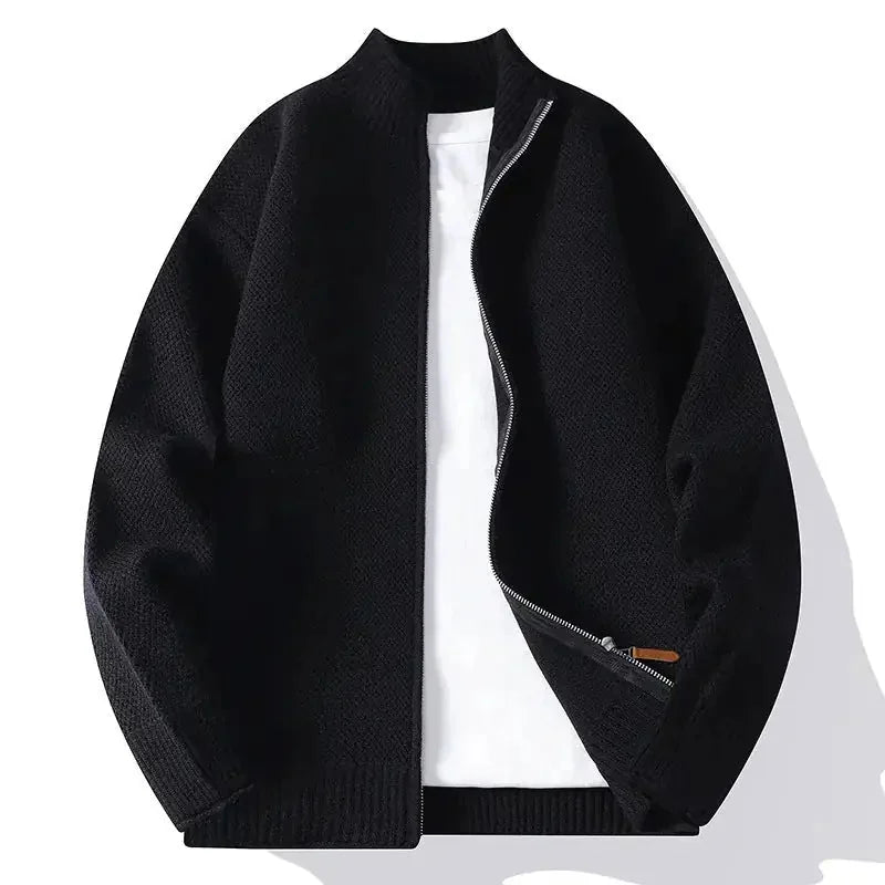 heavyweight cotton construction | oversized fit sweater coat | american vintage style jacket | ultrasonic cleaning