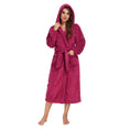 RONGTAI Luxury Plush Absorbency Robe For Women Extra Long Fleece Bathrobe With Hood & Pockets Warm Terry Cloth Loungewear Meifu Market