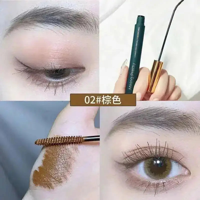 ultra-fine brush mascara | waterproof curling mascara | small brush head for lower lashes | ultrasonic cleaning