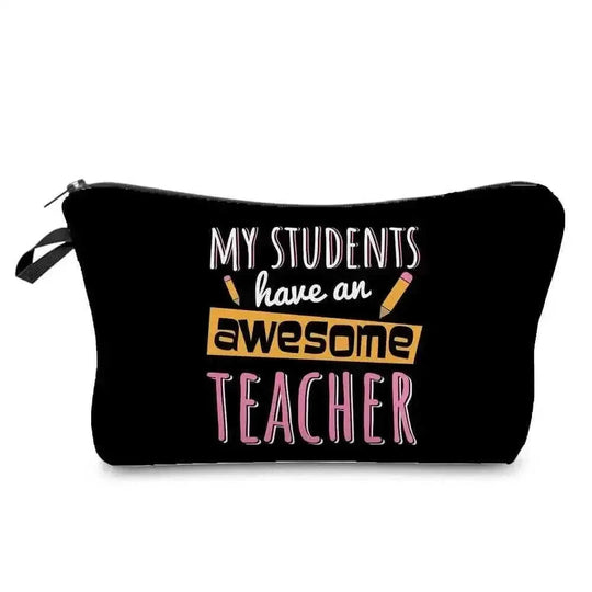 waterproof cosmetic bag | travel makeup organizer with zipper | pvc material toiletry bag | energy saving