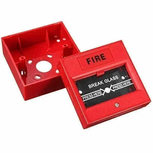 wired emergency button | fire alarm glass breaker | stainless steel hammer tip | ultrasonic cleaning