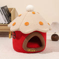 Removable Mushroom House Cat Nest Pet House Puppy Meifu Market