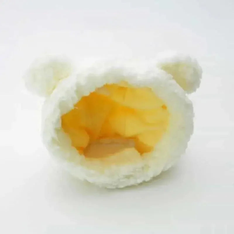 bear plush pet hood | animal costume for dogs | pet photo shoot accessories | ultrasonic cleaning