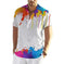 d graffiti print t-shirt | lightweight cotton tee | breathable summer shirt | energy saving