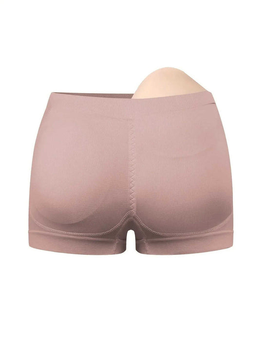 Seamless Mid-rise Removable Seat Cushion Boxers Body Shaping Underpants Meifu Market
