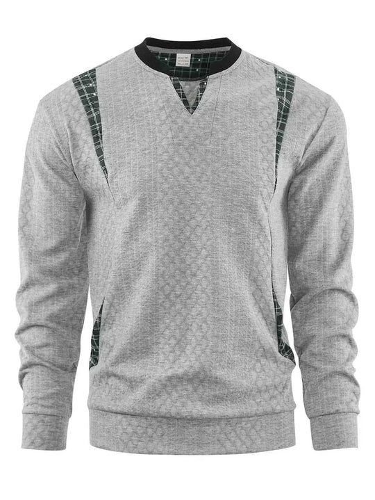 thermal insulated pullover | lightweight wool blend sweater | cold weather layering piece | ultrasonic cleaning