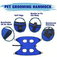pet grooming sling | dog bathing harness | cat restraint bag | energy saving
