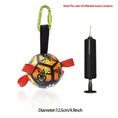 interactive dog football toy | inflatable dog soccer ball | durable pet training toy | ultrasonic cleaning