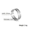 stainless steel adjustable ring | unisex geometric ring | titanium steel minimalist ring | energy saving