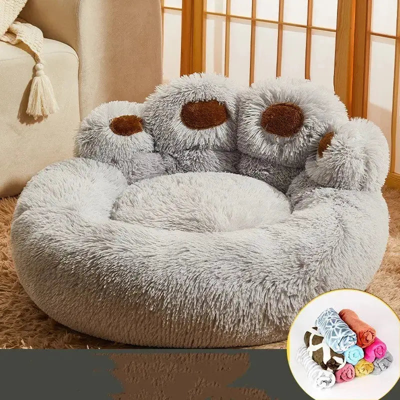 Kennel Warm Medium Large Dog Corgi Golden Retriever Bed Fleece-lined Sofa Mattress Meifu Market