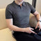 lightweight cotton polo shirt | breathable summer knitwear | office casual wear | ultrasonic cleaning