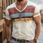 Men's 3D Digital-Print Short Sleeve T-Shirt