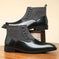 Men's British Retro Leather Dress Shoes - Versatile Business Formal Oxfords Meifu Market