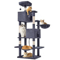 66 Inch Cat Tree Tower, Large Multi-Cat Climbing Extended Platform, Hammock, Pet House For Indoor Cats And Kittens Play Meifu Market