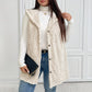 Double-sided Plush Casual Hooded Cardigan Top Meifu Market