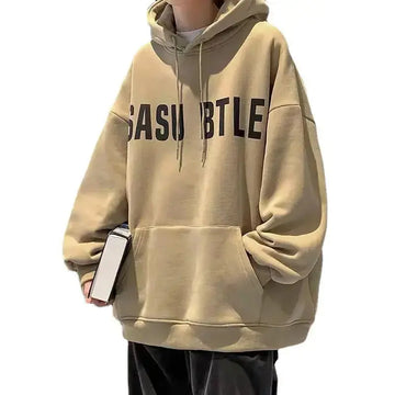 American Hooded Sweater Men's Plus Velvet Autumn And Winter Type Loose Meifu Market