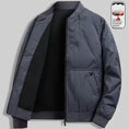 cotton-padded jacket for men | lightweight winter coat | water-resistant outer shell | ultrasonic cleaning