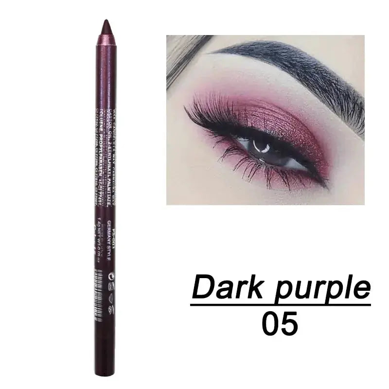 waterproof eyeliner pencil | long-lasting eye makeup | colorful eyeliner cosmetics | energy saving