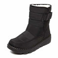 waterproof snow boots for women | thermal insulated winter boots | plush lined ankle boots | energy saving
