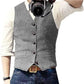 Fashion Casual Herringbone Men's Vest Meifu Market