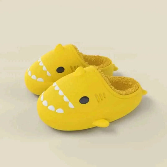waterproof kids slippers | fleece-lined indoor shoes | non-slip sole childrens footwear | energy saving