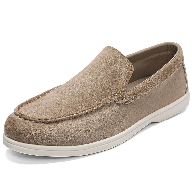 Slip-on Suede Loafers Shoe Cover Lazy Feet Meifu Market