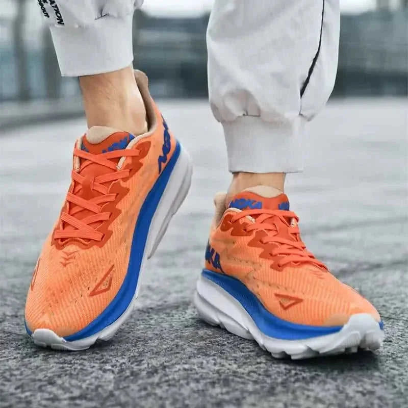 lightweight mesh sneakers men | shock absorption training shoes | breathable lace-up sports shoes | energy saving