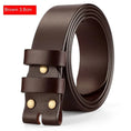 genuine cowhide leather belt | full-grain leather construction | 15 inch wide mens belt | ultrasonic cleaning