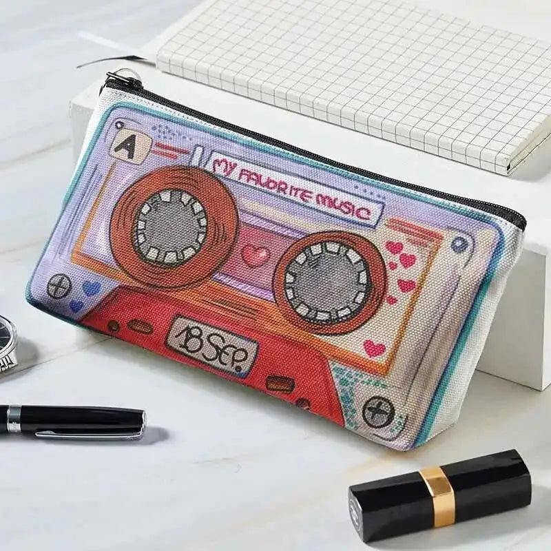 large capacity cosmetic bag | waterproof nylon material | travel makeup organizer | ultrasonic cleaning