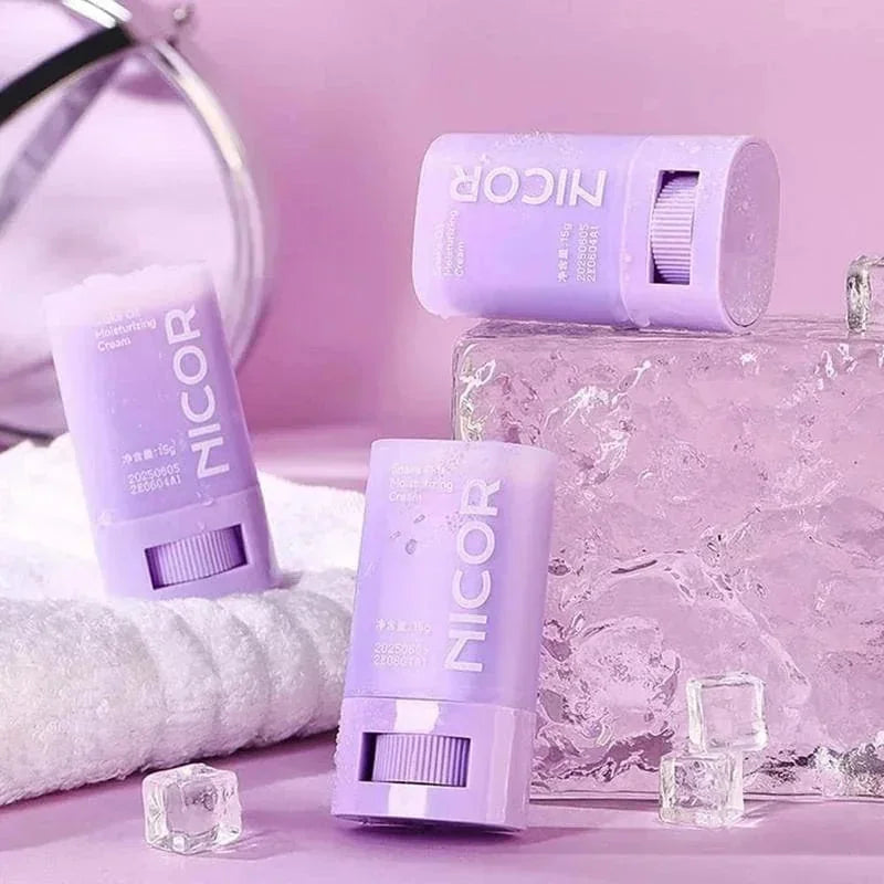 snake oil moisturizing balm stick | facial moisturizer for dry skin | neck firming skincare stick | ultrasonic cleaning