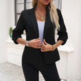 Women's Business Suit Jacket 34 Sleeve Business Casual Jacket Meifu Market