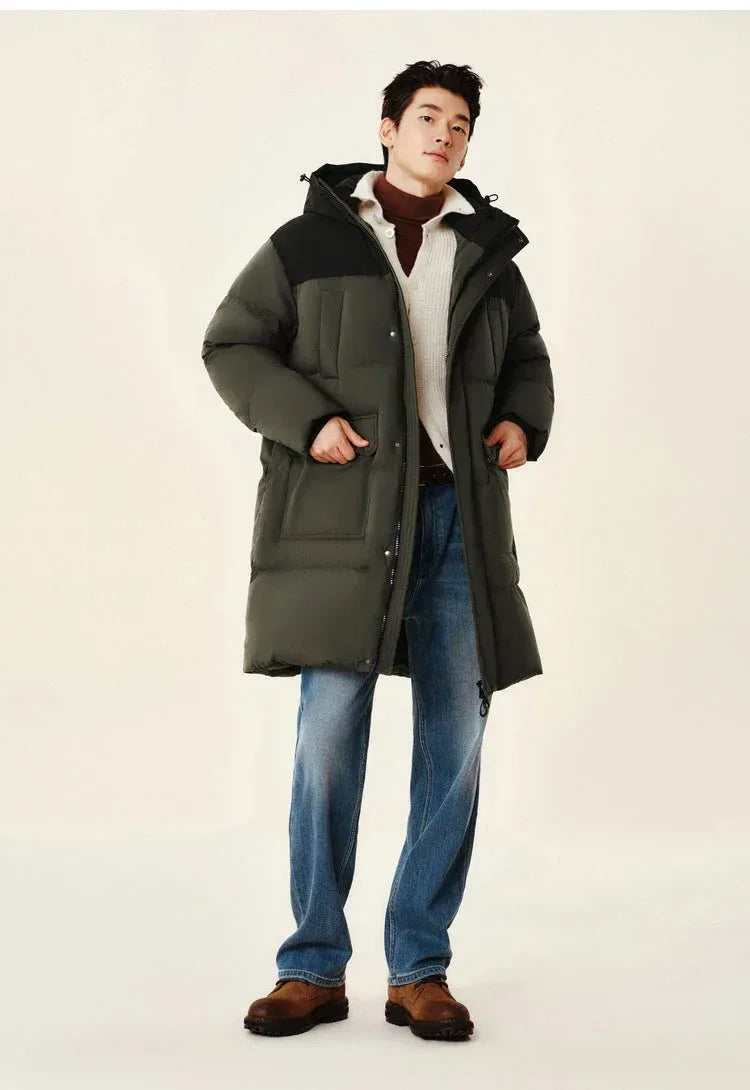 waterproof winter coat | thermal insulated jacket | long length parka | ultrasonic cleaning