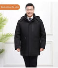 waterproof shell construction | thermal detachable liner | mid-length mens coat | energy saving