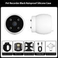 Pets Recorder Pet Tracker Collar Dogs And Cats Viewing Angle Motion Recording Camera Action Camera With Video Records Cat Collars Camera Sport Pet Products Meifu Market