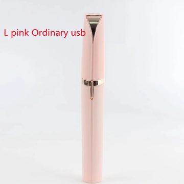 Electric Eyebrow Trimmer - Painless Flawless Brows Hair Remover with LED Light