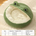 Pet Cat Dog Nest Little Frog Series Warm Plush Mat Autumn Winter Pet House Full Package Nest For Small Cats Dogs Within 5KG Meifu Market