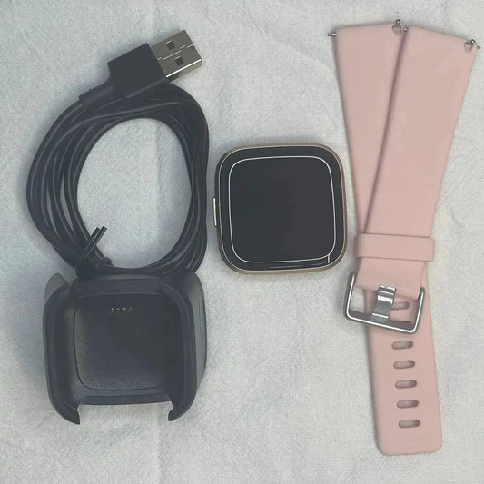 Original Fitbit Versa 2 Smartwatch Sleep Monitor Walking Exercise Fitness Sport Smart Bracelet Color Screen Heart Rate Tracker