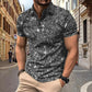 Polo Shirt Digital Printing Button Street Casual T-shirt Meifu Market