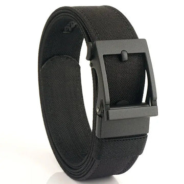 Outdoor Casual Dual-use Men's Automatic Buckle Belt Thickened Hardened Double-layer Hanging meifu market