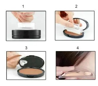 Eyebrow Powder Stamp Tint Stencil Kit Cosmetics Professional Makeup Waterproof Eye Brow Stamp Lift Eyebrow Enhancers Stencil Kit