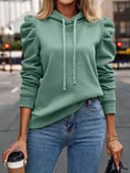 Solid Color Long-sleeved Casual Women's Top Sweater Meifu Market